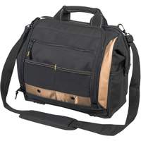 Multi-Compartment Tool Carrier, Polyester, 33 Pockets, Black Action Paper
