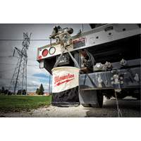 Seau &agrave; outils tout usage, 11-4/5" lo x 11-4/5" la x 14-3/5" h, Toile, Beige/Noir Action Paper