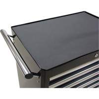 Chariot &agrave; outils industriel, 7 tiroirs, 27" la x 18-3/4" p x 39" h, Noir Action Paper