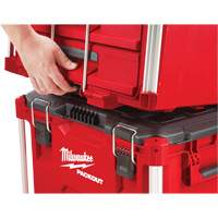 Packout 3-Drawer Tool Box, 16-1/3" x 14-1/3" x 22-1/5", Black/Red Action Paper