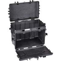 Military Mobile Tool Chest With Drawers, 22-4/5" W x 15" D x 18" H, Black Action Paper