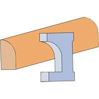 Stop Moulding Cutter Set Action Paper