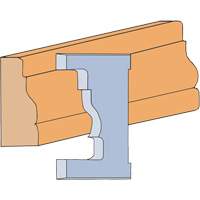 Fancy Casing Moulding Cutter Set Action Paper