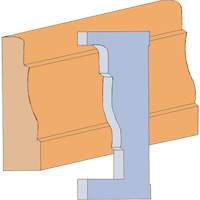 Large Casing Moulding Cutter Set Action Paper
