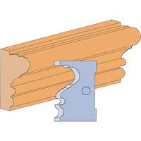 Fancy Cove Moulding Cutter Set Action Paper