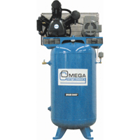 Industrial Series Air Compressors - Vertical Compressors - Two Stage, 66.6 Gal. (80 US Gal) Action Paper