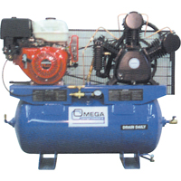 Industrial Series Air Compressors - Engine Compressors, 25 Gal. (30 US Gal) Action Paper