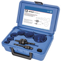 Premium Electrician's Holesaw Kit, 8 Pieces Action Paper