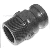 2" Wet Vac Male Drum Adaptor Action Paper