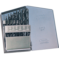 Drill Sets, 21 Pieces, High Speed Steel Action Paper
