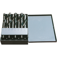 Drill Sets, 8 Pieces, High Speed Steel Action Paper