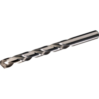Jobber Length Drill Bits, High Speed Steel, 1 mm, 34 mm L, 12 mm Flute, 118° Point Angle Action Paper