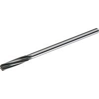 Straight Shank, Spiral Flute Chucking Reamers, Bright Finish, 23/32" Dia., High Speed Steel Action Paper