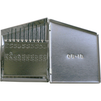 Drill Sets, 20 Pieces, High Speed Steel Action Paper