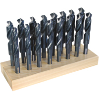 Drill Sets, 16 Pieces, High Speed Steel Action Paper
