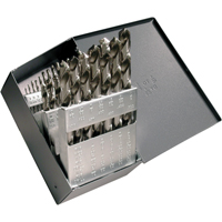 Drill Sets, 29 Pieces, High Speed Steel Action Paper
