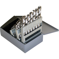 Drill Sets, 29 Pieces, High Speed Steel Action Paper