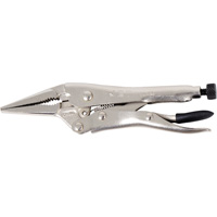 J6LN Super Heavy-Duty  Locking Pliers with Cutter, 6" Length, Long Nose Action Paper