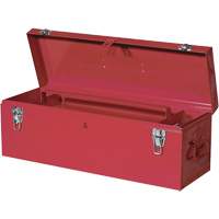 TB26 Steel Hand Tool Box, 8-3/4" D x 26" W x 9-3/8" H, Red Action Paper