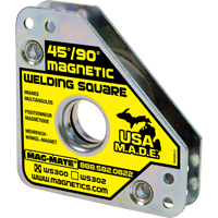 Magnetic Welding Squares, 3-3/4" L x 3/4" W x 3-3/4" H, 60 lbs. Action Paper