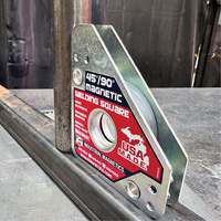 Magnetic Welding Squares, 3-3/4" L x 3/4" W x 4-3/8" H, 75 lbs. Action Paper
