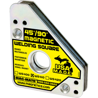 Magnetic Welding Squares, 3-3/4" L x 3/4" W x 4-3/8" H, 75 lbs. Action Paper