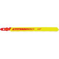 Lames pour scie sauteuse Unified Shank, Bim&eacute;tal, 4" lo, 10-14 dents par pouce Action Paper