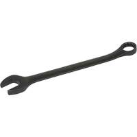 Flat Shank Combination Wrench, 12 Point, 18 mm, Black Oxide Finish Action Paper