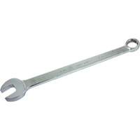 SAE Flat Shank Wrench, 12 Point, 1-3/8", Chrome Finish Action Paper