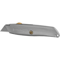 Knife, Carbon Steel, Metal Handle Action Paper