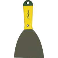 Signature Series Stiff Taping Knife, High-Carbon Steel Blade, 4" Wide, Polypropylene Handle Action Paper