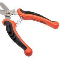 Easy Snip Utility Shear, 4" Cut Length, Straight Handle Action Paper
