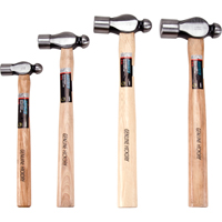 Ball Pein Hammer Set, 4 Pieces Action Paper