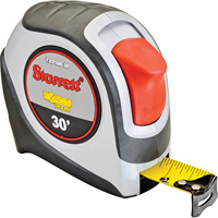 Ruban &agrave; mesurer s&eacute;rie KTXP, 1" x 30', Marques de goujon 1/16" Action Paper