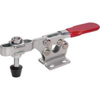 Horizontal Hold-Down Clamps, 500 lbs. Clamping Force, Horizontal Action Paper