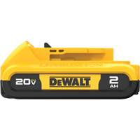 20V Max* Compact XR Battery Pack, Lithium-Ion, 20 V, 2 A Action Paper