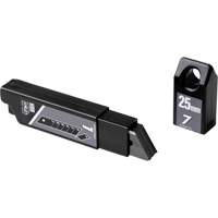 Ultra-Sharp Black Replacement Blades, Snap-Off Style Action Paper