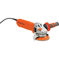 Mini Grinder with ZIP Grinding Wheels, 4-1/2", 120 V, 8 A, 10000 RPM Action Paper