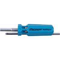 Multique Multi-Bit Screwdrivers, 2-1/2" L Action Paper