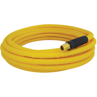 Easyflex Premium Hoses with Fittings, Air/Water, Technopolymer, 1/4" dia. x 25', 300 psi, 1/4 NPT Action Paper