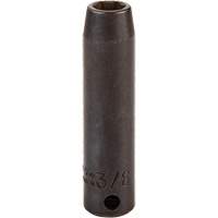 Socket, Impact, 3/8", 3/8" Drive, 6 Points, Deep Action Paper