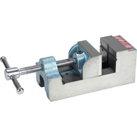 Drill Press Vises - Standard Models, 2-1/2" Jaw Width, Swivel Base Action Paper