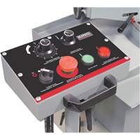 Variable Speed Swivel Metal Cutting Band Saws, Horizontal, Round 10" and 10" x 18" Rectangular Cutting Capacity Action Paper