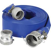 Lay-Flat Discharge Hose Kit for Water Pump, 2" x 600" TMA096 | Action Paper