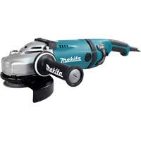 Angle Grinder with AC/DC Switch, 7", 15 A, 8500 RPM Action Paper