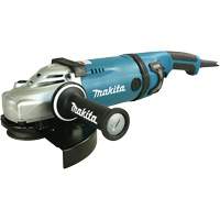 Angle Grinder, 9", 15 A, 6600 RPM Action Paper