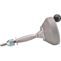 Hand Spinner with C-1IC Auger Cable #K-25-BP, Manual, Bulb, 25' Cable Length, 5/16" Cable Diameter Action Paper