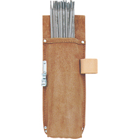 Welder's Pouch, Multiple Tool Holder, Leather, 1 Pockets Action Paper