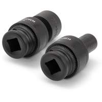 15-Piece 3/8" Drive 6 Point Universal Impact Metric Flex Socket Set Action Paper