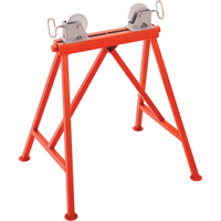 Adjustable Stand with Steel Roller #AR99, 36" Max. Pipe Capacity, 2500 lbs. Max. Weight Capacity Action Paper